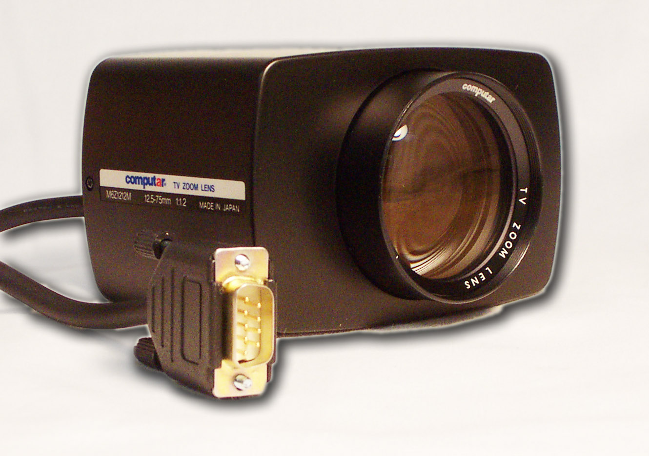Remote Controlled Zoom Lens 12.5mm-75mm f/1.2